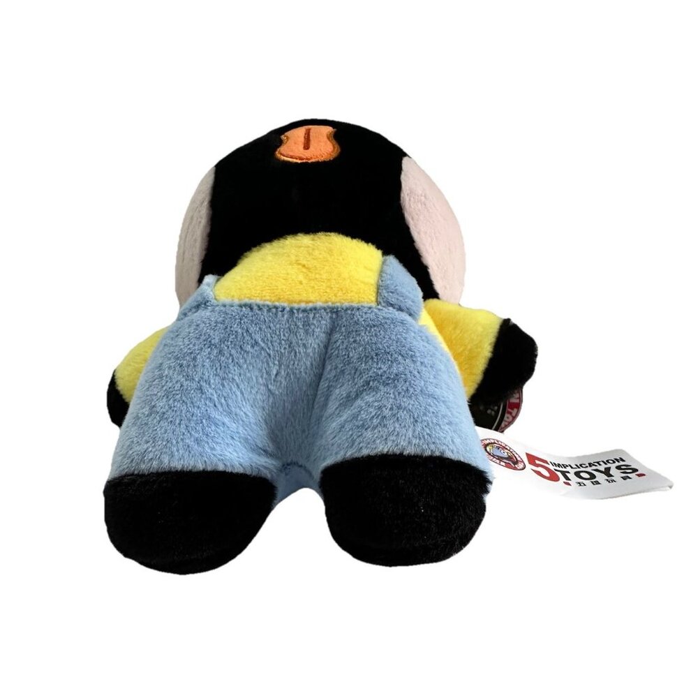 Five 5 Implication Toys Little Black Fish Plush New With Tags Unique Plushie! - Picture 4 of 5